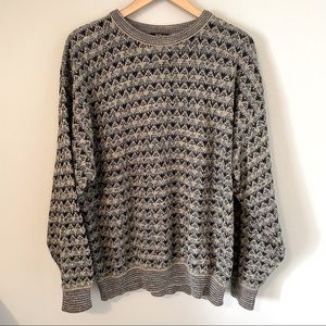 Vintage 80s grandpa sweater